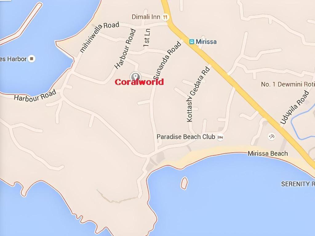 Coralworld Hotel Mirissa Buitenkant foto
